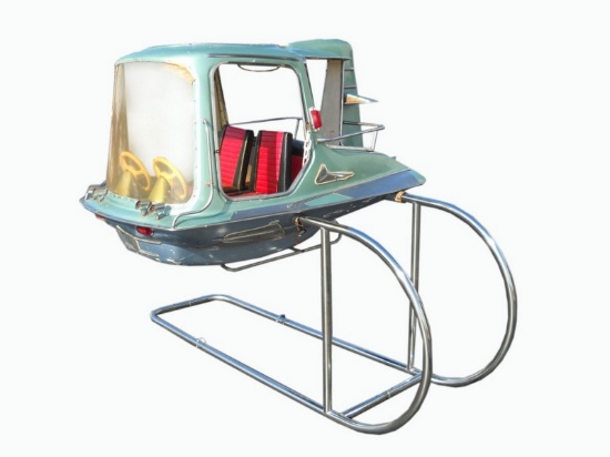 1960's 4 Passenger Montelheit French Spaceship