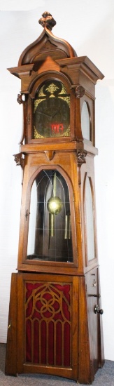 15 1/2" Regina Style 2 Music Box Hall Clock