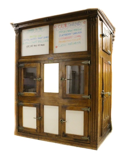Large Oak Walk In Beer Cooler