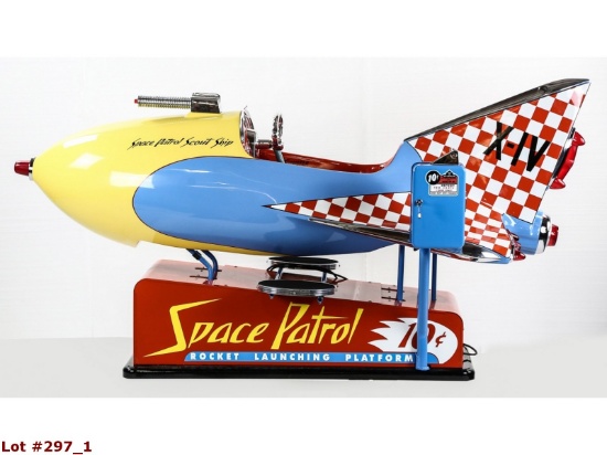 Space Patrol Rocket Kiddie Ride
