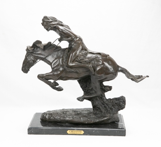 Bronze 'Cheyenne' Sculpture