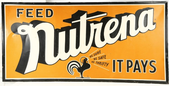 Nutrena Feeds Self Framed Tin Sign