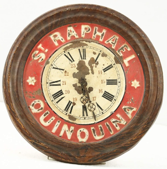 St. Raphael Quinquina Key Wind Clock