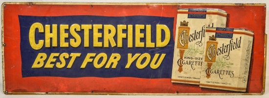 Chesterfield Cigarette Tin Sign
