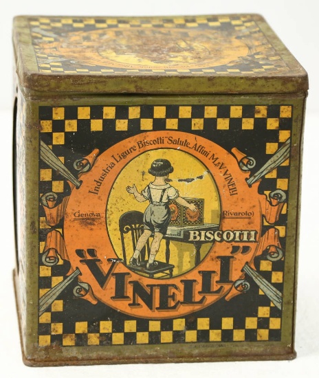 Biscotti Vinelli Tin