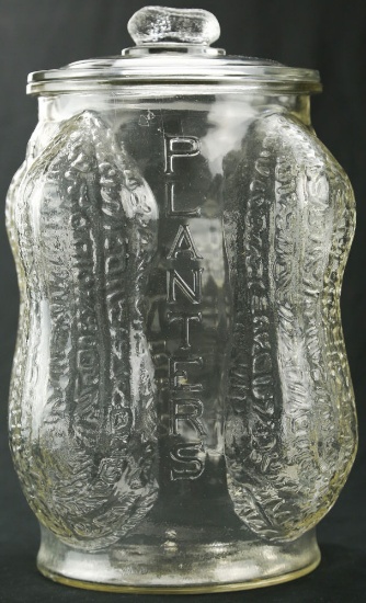Tall Glass Planters Peanut Jar
