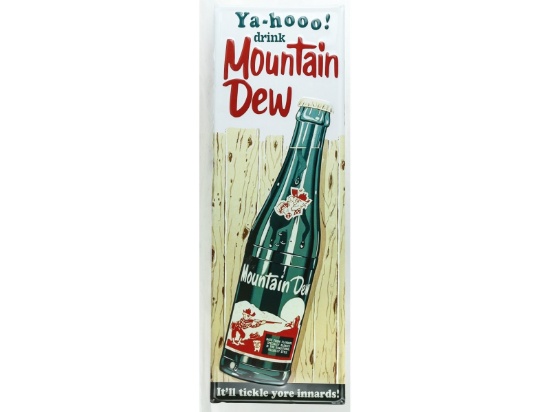 Yahoo Drink Mountain Dew Sign