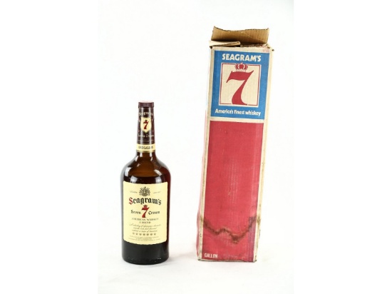 Seagram's Bar Display Bottle