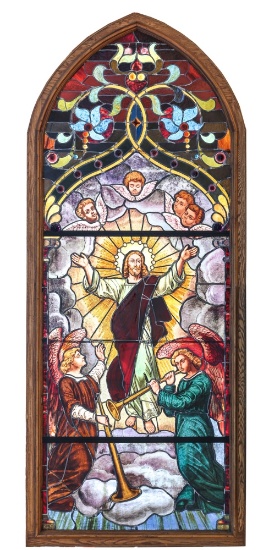 Religious Stained Glass Window