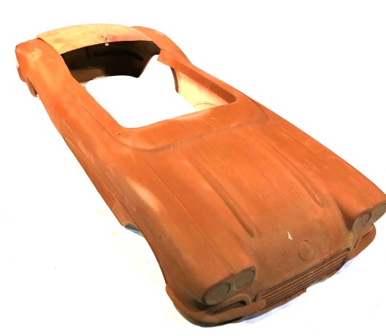 1960-61 Small Corvette Fiberglass Go-Kart Body