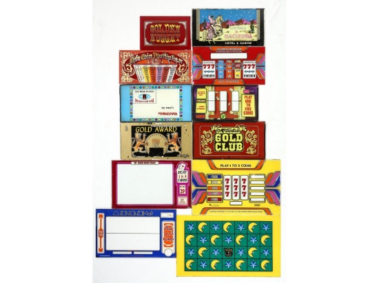 Slot Machine Back Glass/Reward Glass Bally & More