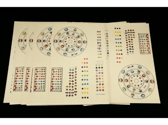 Slot Machine Payout Cards Uncut