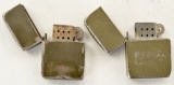 Lot of 2 USMC Park Sherman Lighters