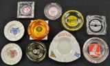 Vintage Misc Advertising Ashtrays (10)