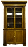 Large Brunswick Oak Liquor Cabinet