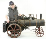 Scale Model Steam Traction Engine