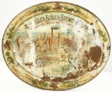 Large Anheuser Busch Brewing Company Serving Tray