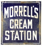 Double Sided Porcelain Morrell's Cream Station