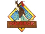 Early Outback Steakhouse Sign