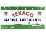 Texaco Marine Lubricants Tin Sign