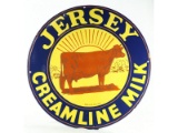 Jersey Creamline Milk Porcelain Sign