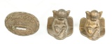 3 Brass Castings from Love Tester