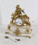French Figural Mantel Clock