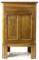 Oak Cylinder Record Cabinet