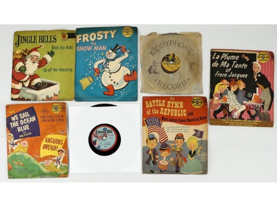 Collection Golden Children's Phonograph Records