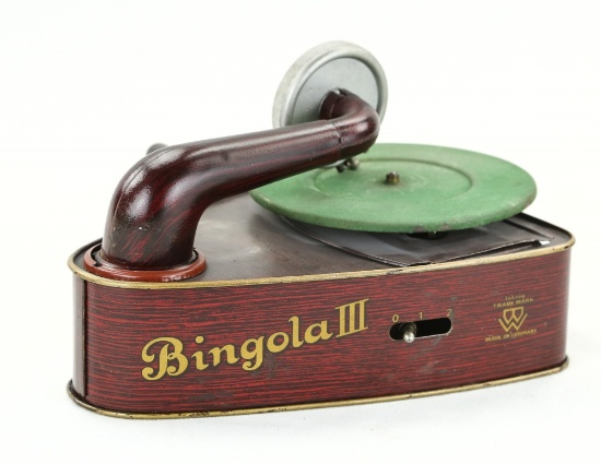 Bingola III Toy Phonograph