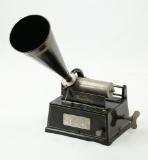 Edison Black Gem Cylinder Phonograph