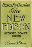 Edison Licensed Dealer DS Litho Sign