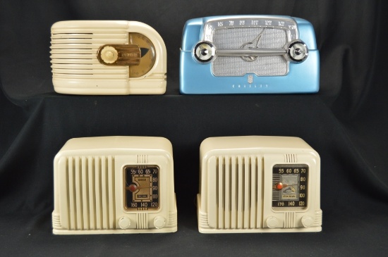 RCA (2), Zenith, & Crosley Radios