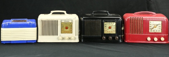 Silvertone (2), Arvin, & Setchell Carlson Radios