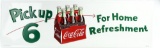 Coca-Cola SS Tin Reissued Advertising Sign