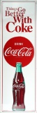 Coca-Cola Large SS Tin Reissued Advertising Sign