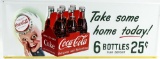 Coca-Cola SS Tin Contemporary Advertising Sign