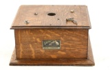 Victor VI Inside Horn Oak Phonograph Case