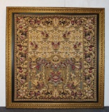 Large Framed Tapestry Wall Hanging