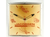 Jacobsen's Home Light Up Mowers Clock