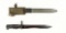 Spanish 1969 Cetme Bayonet w/ Scabbard