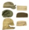 Lot of 6 Military Hats