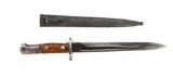 Yugoslavian 1924 Bayonet w/ Scabbard