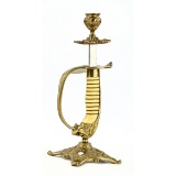 WWI German Candlestick from Sword