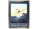 Framed Supermarine Spitfire Print/Poster