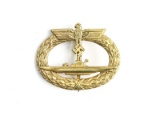 WWII German U-boat War Badge