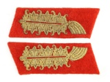 WWII German Army General Collar Tabs