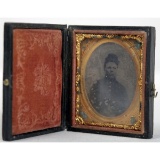 1/9th Tintype Union Soldier