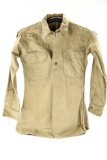 WWII US Military Tan Shirt