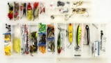 4 Tackle Boxes w/ Hooks, Lures & Worms
